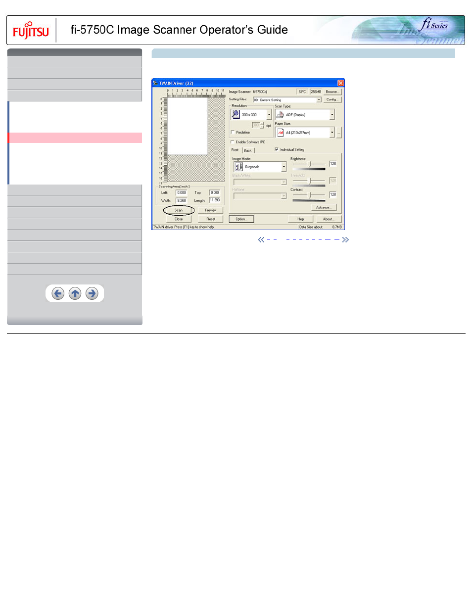 FUJITSU FIJITSU Image Scanner fi-5750C User Manual | Page 76 / 167