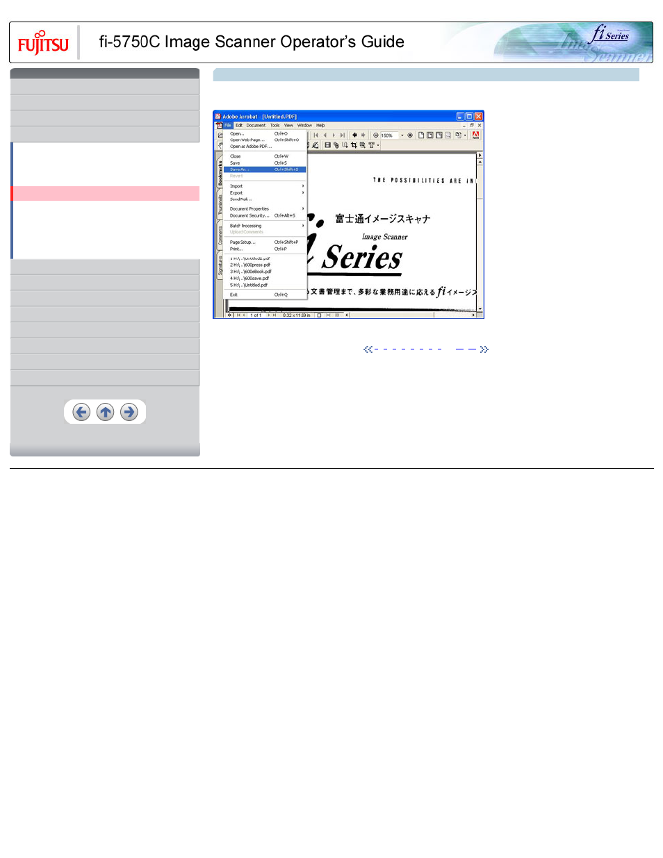 FUJITSU FIJITSU Image Scanner fi-5750C User Manual | Page 82 / 167
