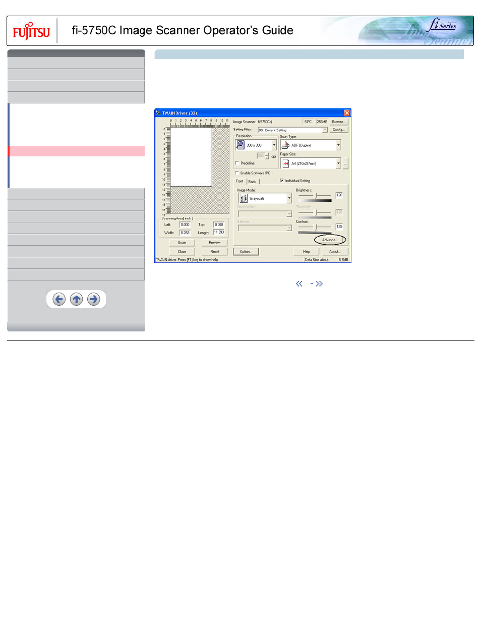 5 selecting a color to drop out | FUJITSU FIJITSU Image Scanner fi-5750C User Manual | Page 85 / 167