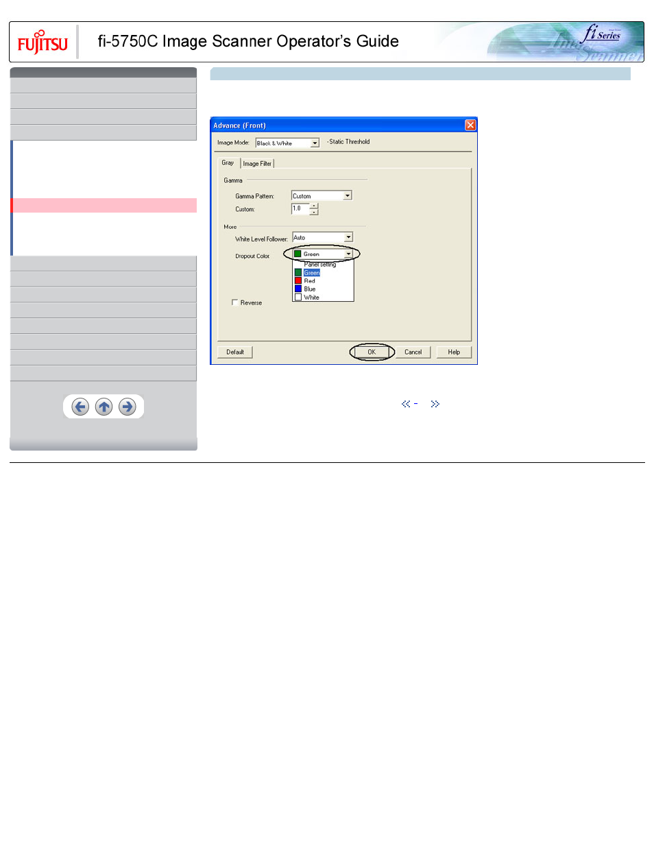 FUJITSU FIJITSU Image Scanner fi-5750C User Manual | Page 86 / 167