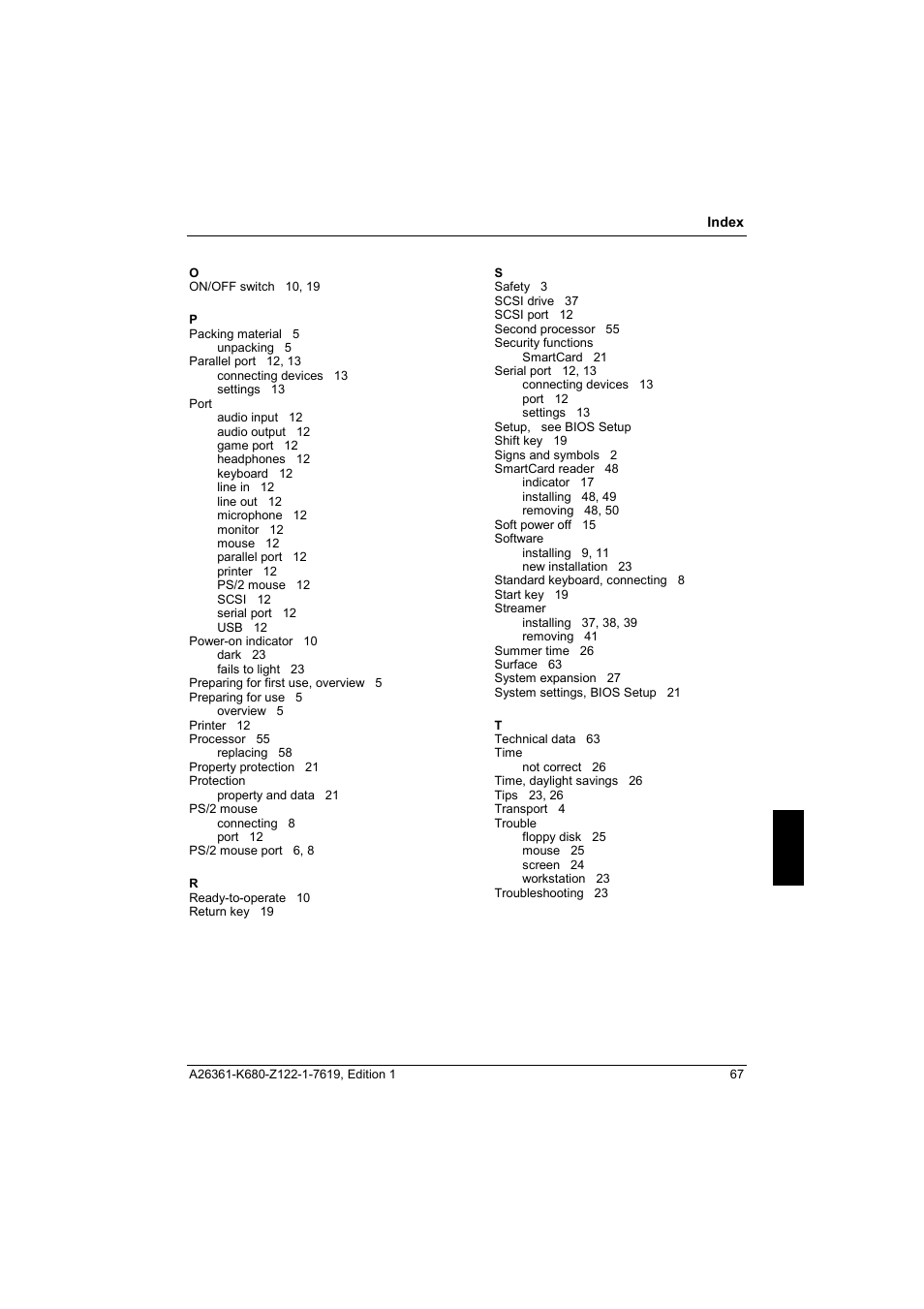 FUJITSU V810 User Manual | Page 75 / 76