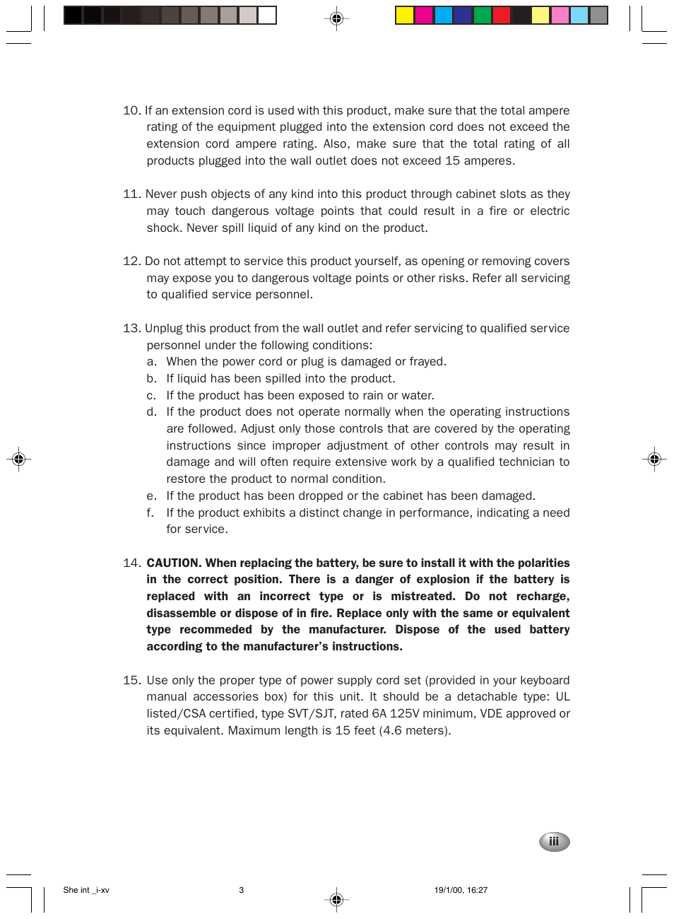 FUJITSU 2000 User Manual | Page 3 / 66