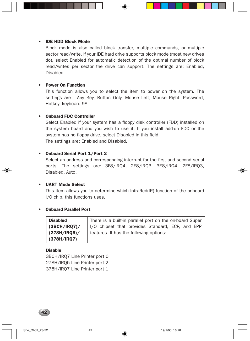 FUJITSU 2000 User Manual | Page 56 / 66