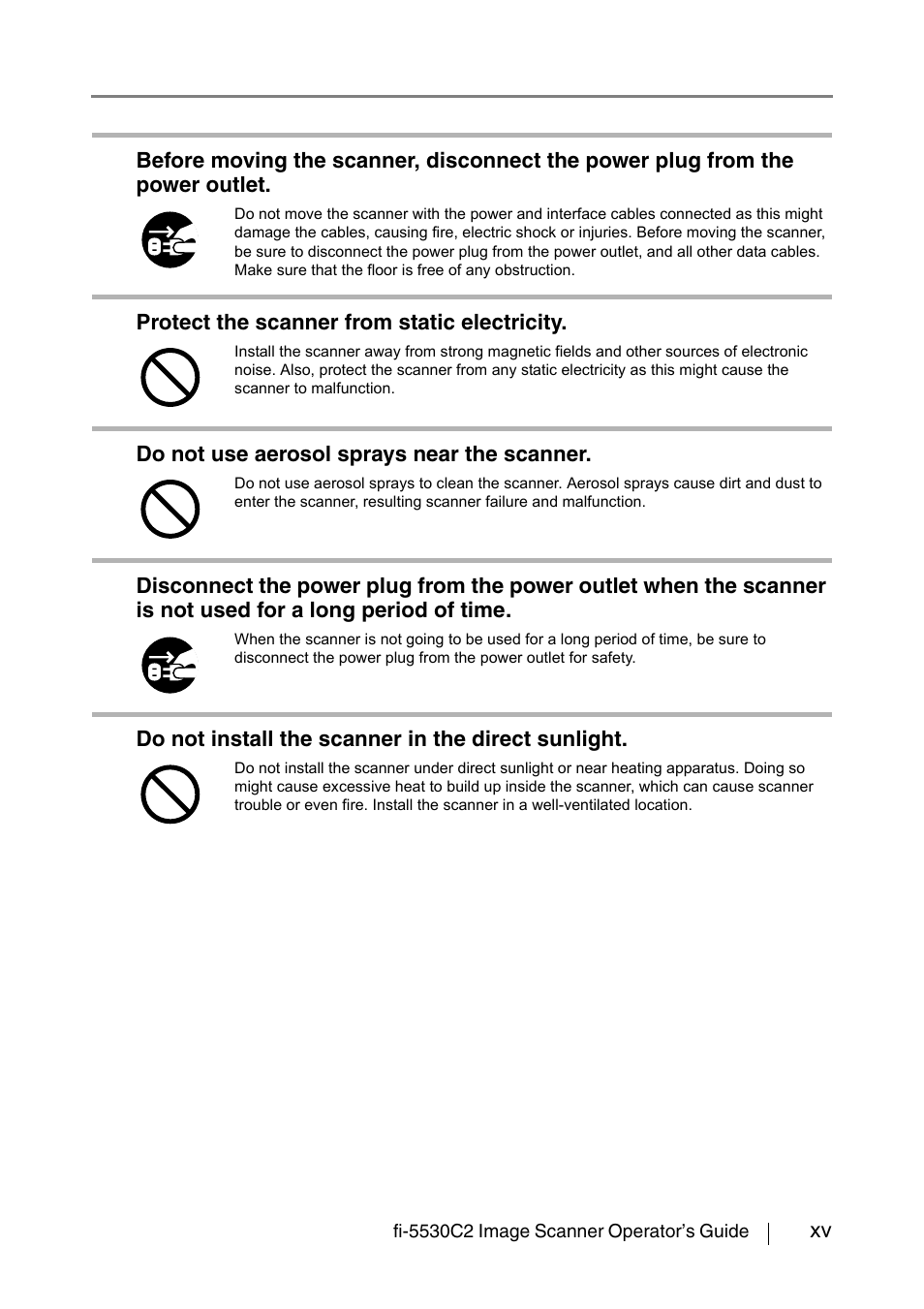 FUJITSU IMAGE FI-5530C2 User Manual | Page 15 / 179