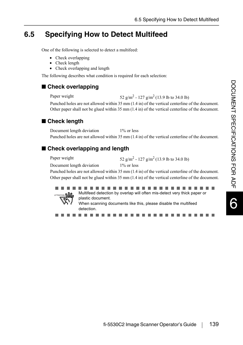 5 specifying how to detect multifeed, 5 specifying how to detect, Refer to | FUJITSU IMAGE FI-5530C2 User Manual | Page 155 / 179