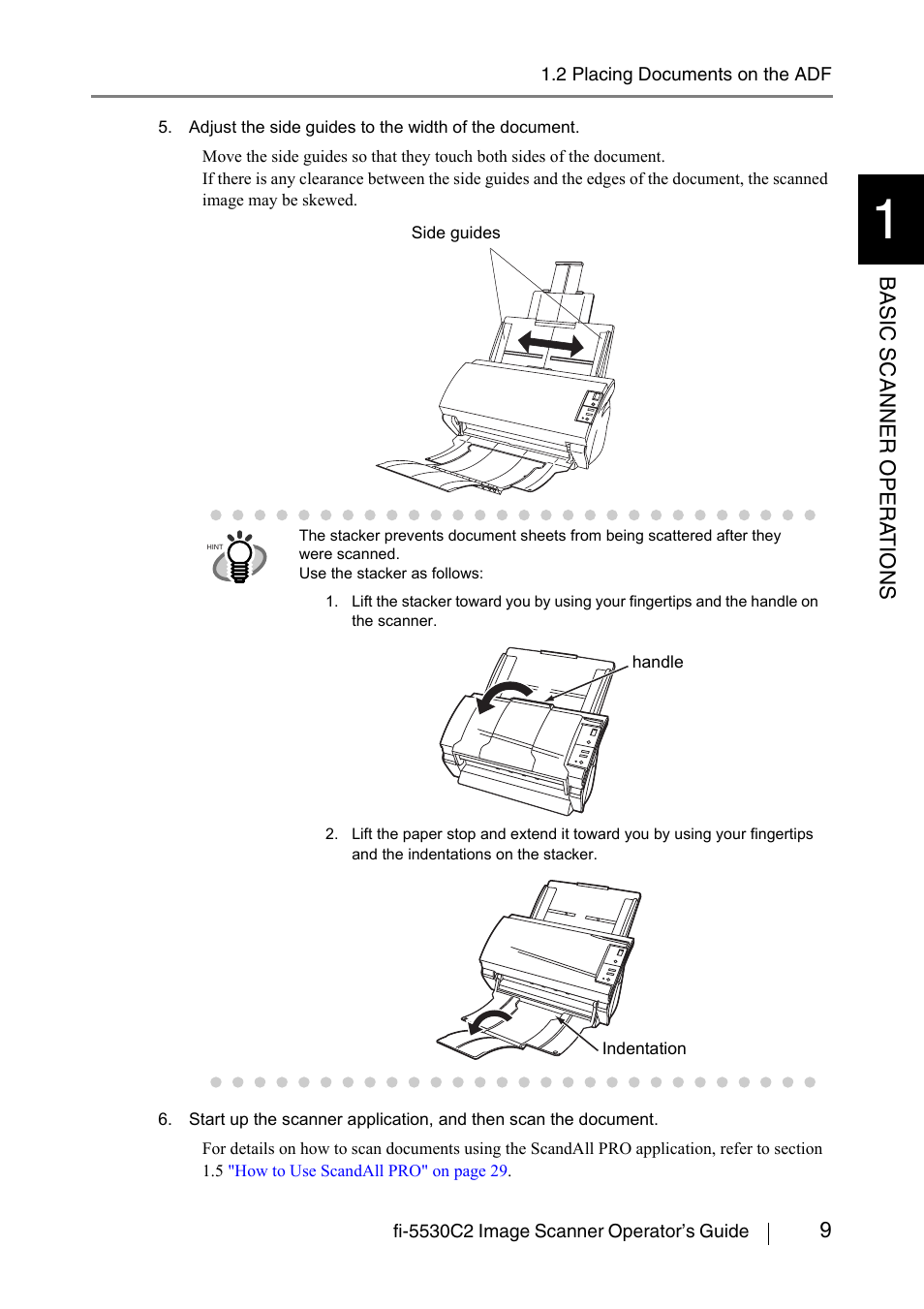 FUJITSU IMAGE FI-5530C2 User Manual | Page 25 / 179