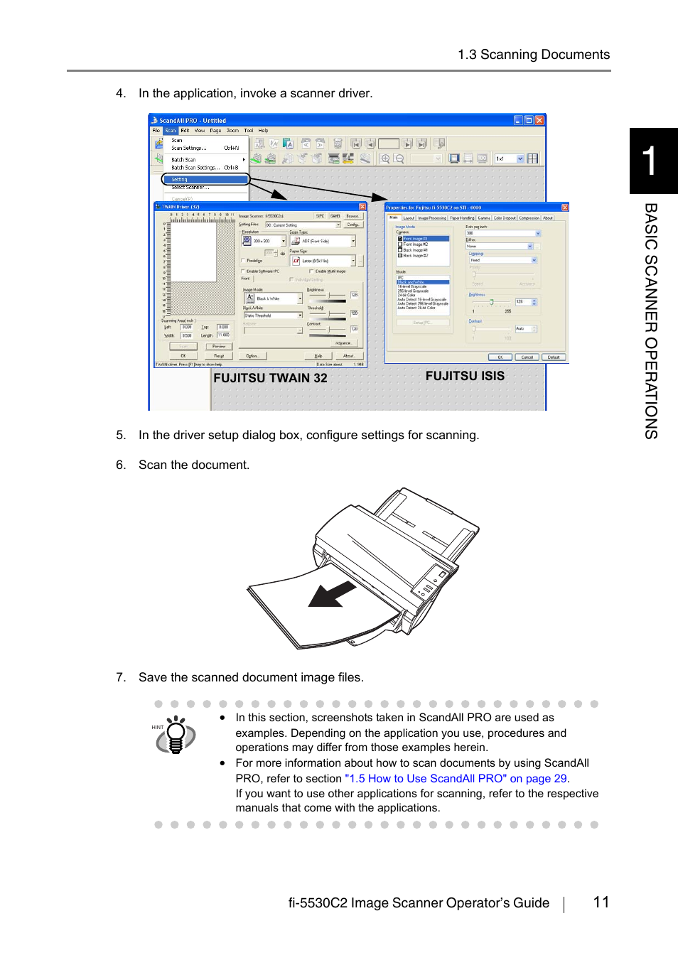 FUJITSU IMAGE FI-5530C2 User Manual | Page 27 / 179