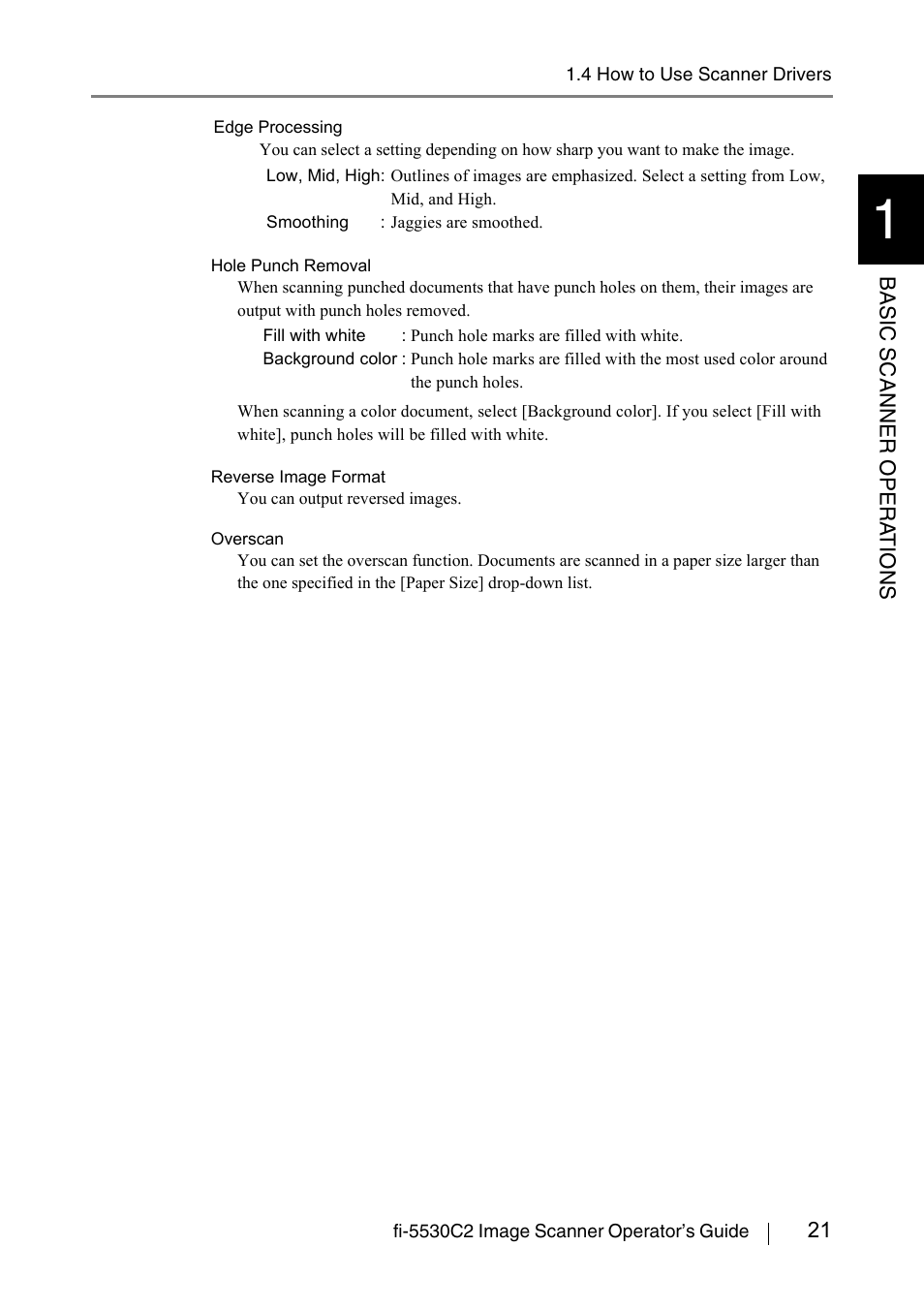 FUJITSU IMAGE FI-5530C2 User Manual | Page 37 / 179