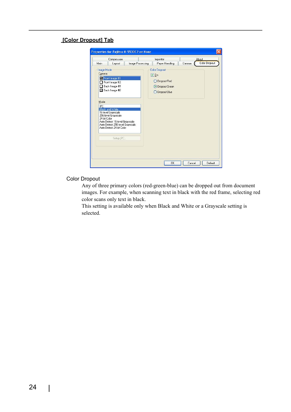 FUJITSU IMAGE FI-5530C2 User Manual | Page 40 / 179