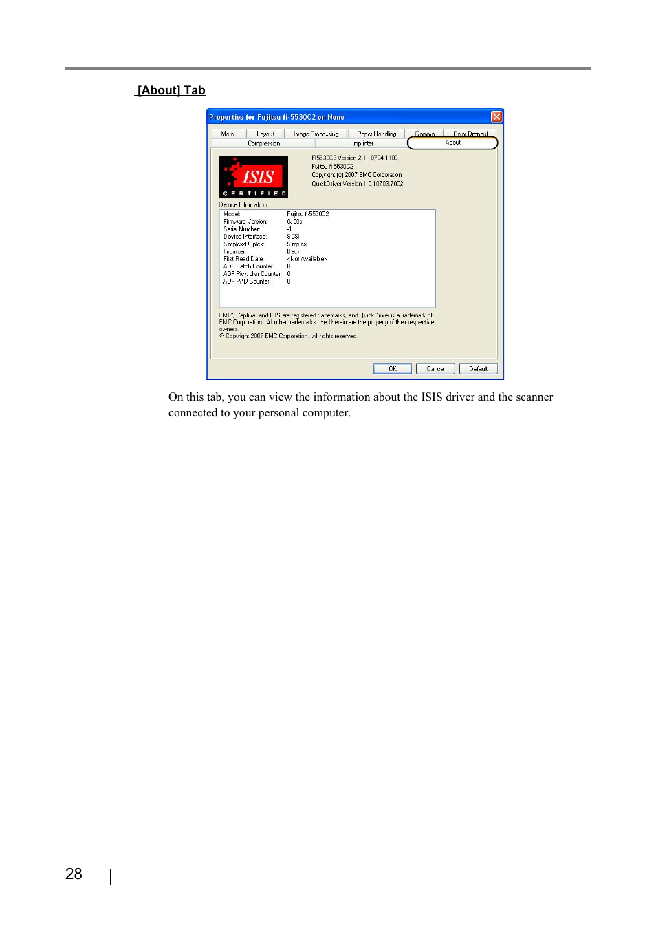 FUJITSU IMAGE FI-5530C2 User Manual | Page 44 / 179