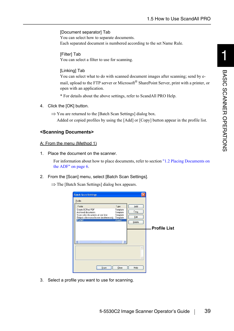 FUJITSU IMAGE FI-5530C2 User Manual | Page 55 / 179