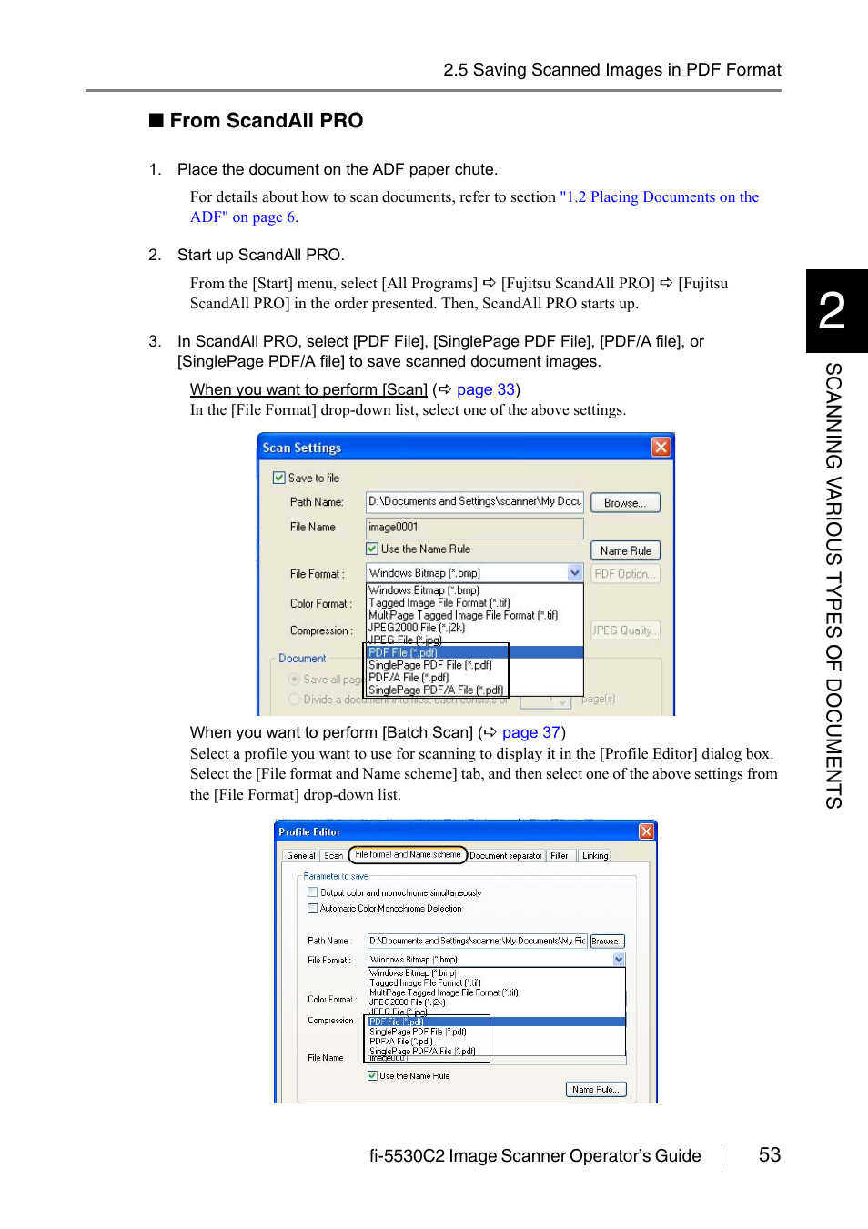 FUJITSU IMAGE FI-5530C2 User Manual | Page 69 / 179