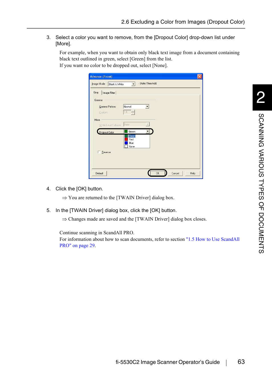 FUJITSU IMAGE FI-5530C2 User Manual | Page 79 / 179