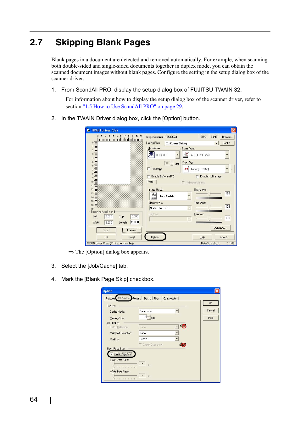 7 skipping blank pages | FUJITSU IMAGE FI-5530C2 User Manual | Page 80 / 179