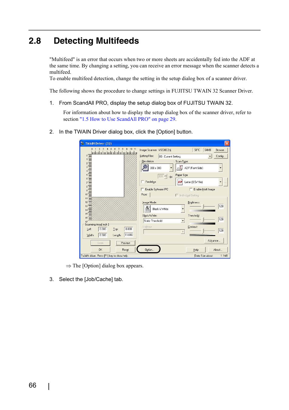 8 detecting multifeeds | FUJITSU IMAGE FI-5530C2 User Manual | Page 82 / 179