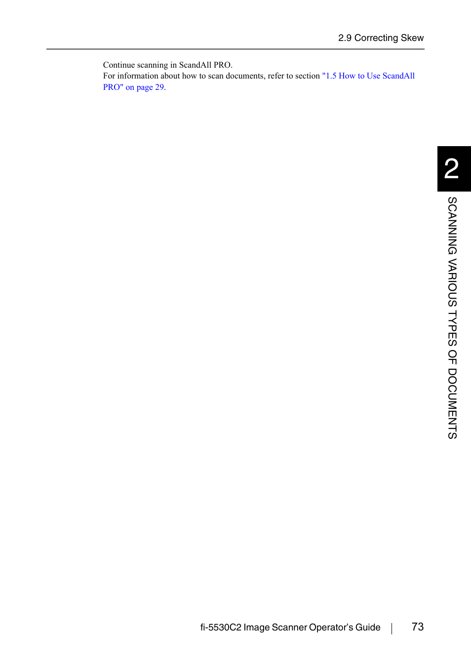 FUJITSU IMAGE FI-5530C2 User Manual | Page 89 / 179