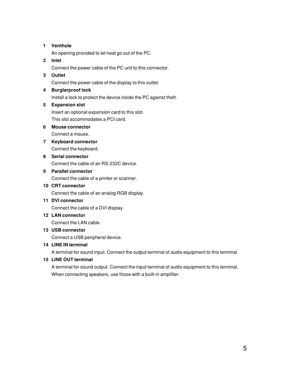 FUJITSU DESKPOWER 6000/SS User Manual | Page 15 / 79