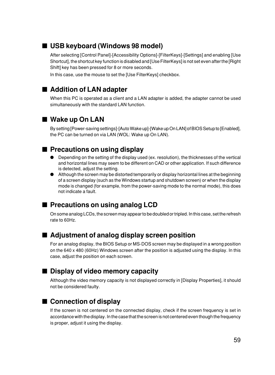 FUJITSU DESKPOWER 6000/SS User Manual | Page 68 / 79