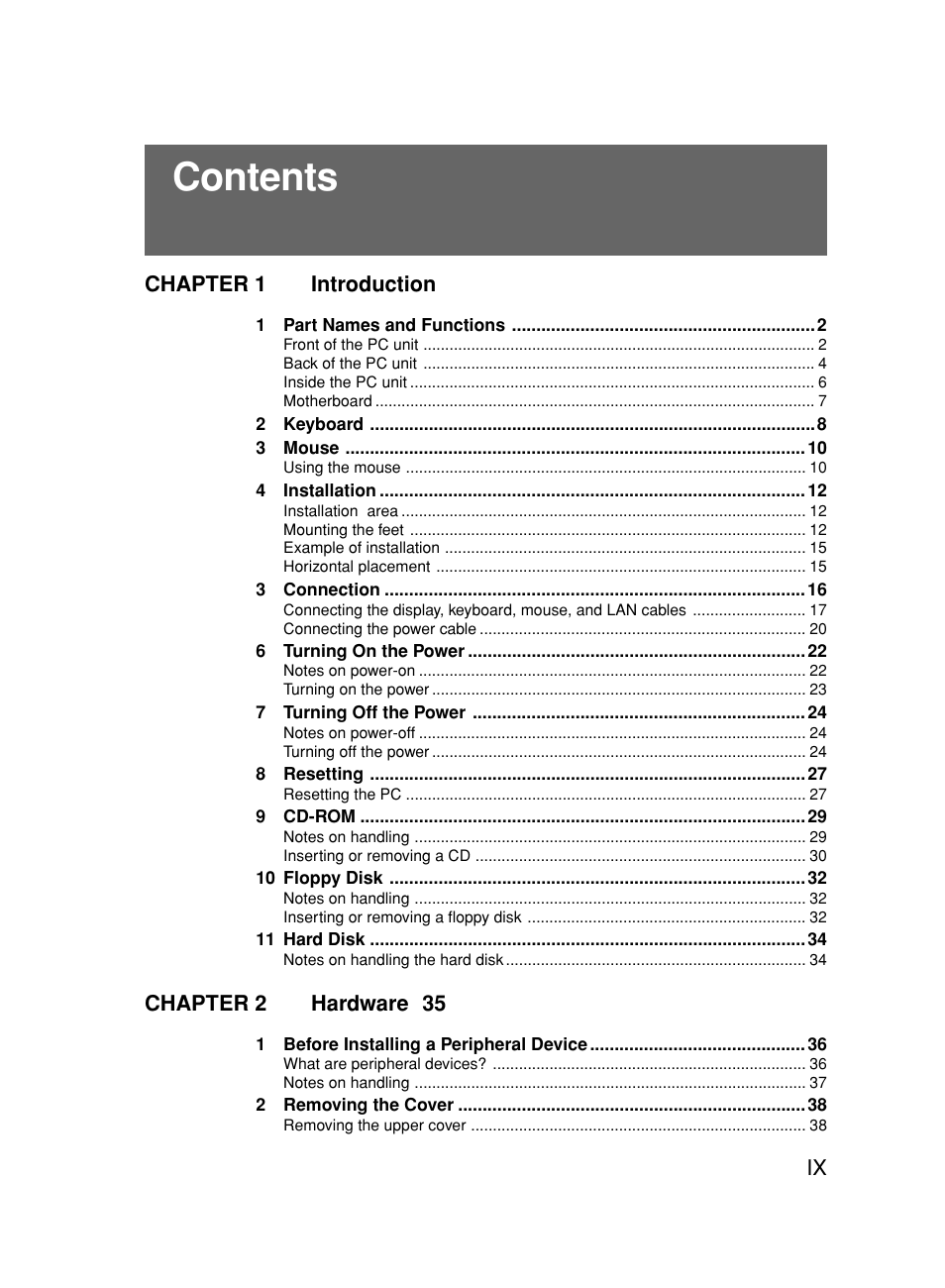 FUJITSU DESKPOWER 6000/SS User Manual | Page 9 / 79