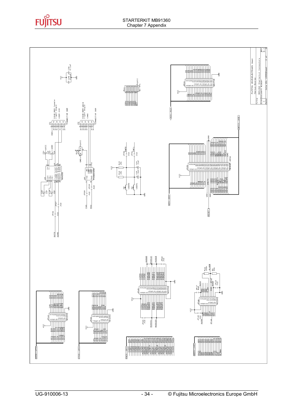 FUJITSU MB91360 User Manual | Page 34 / 43