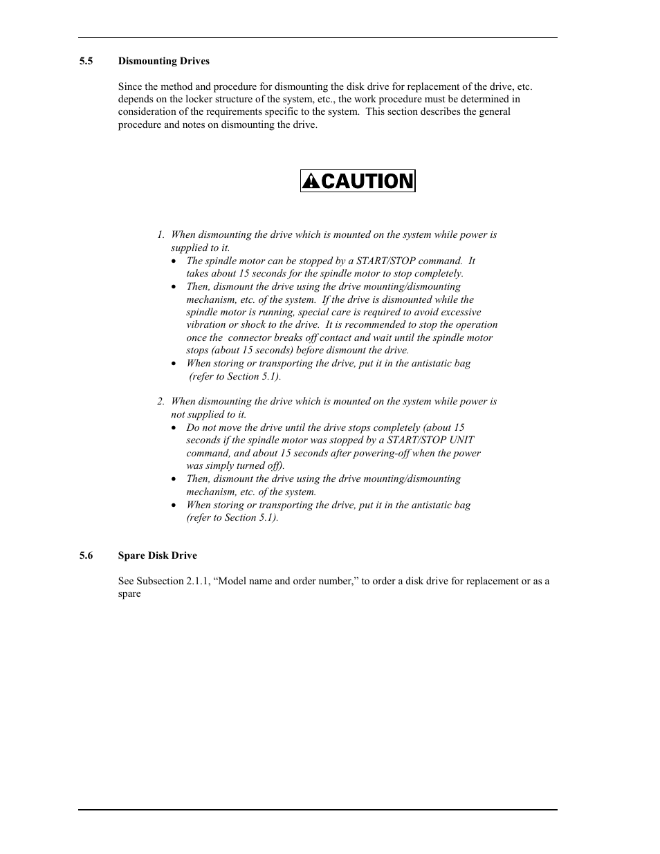 FUJITSU MAV2036RC User Manual | Page 62 / 92