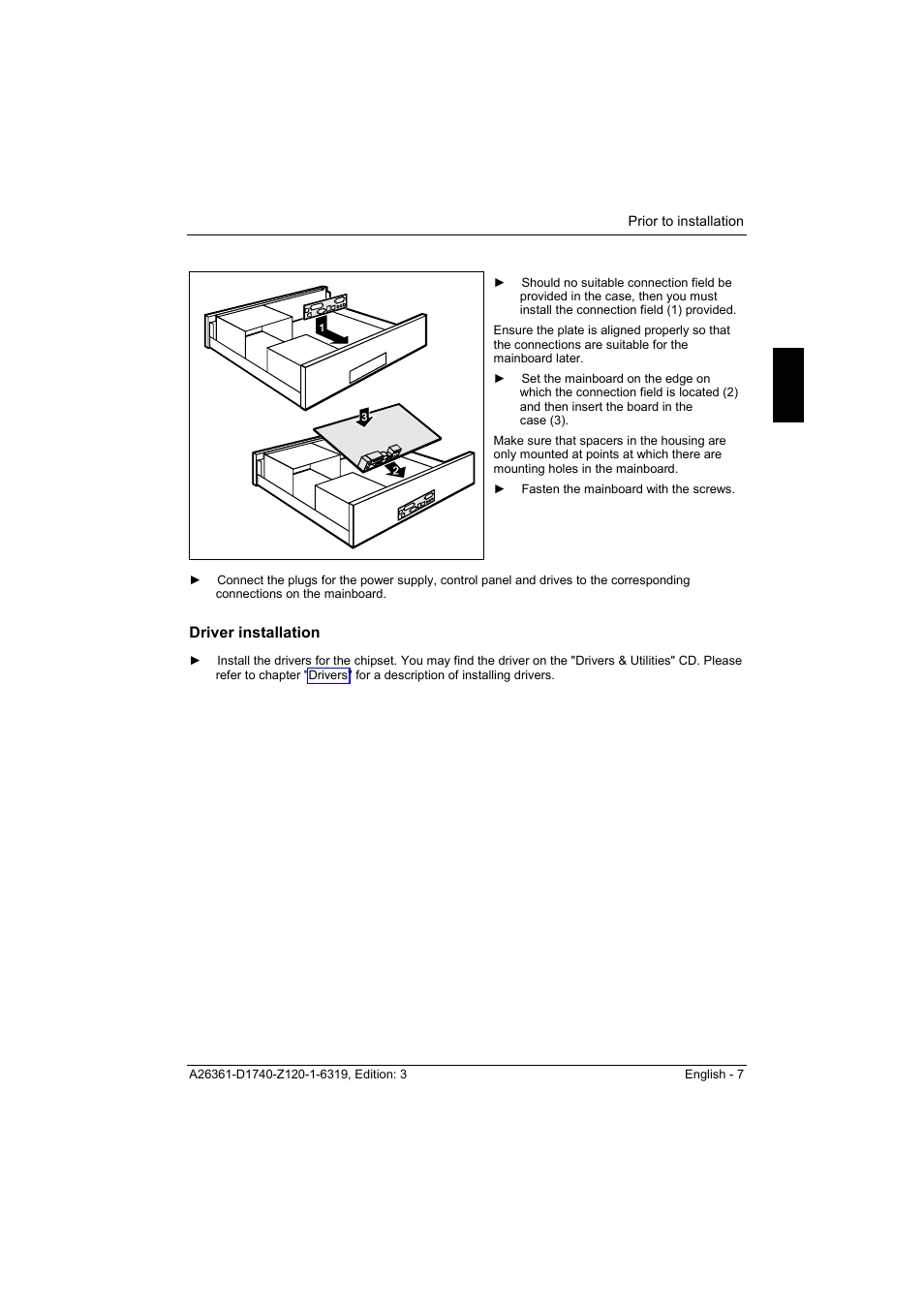 Driver installation | FUJITSU answers^2 D1740 User Manual | Page 17 / 43
