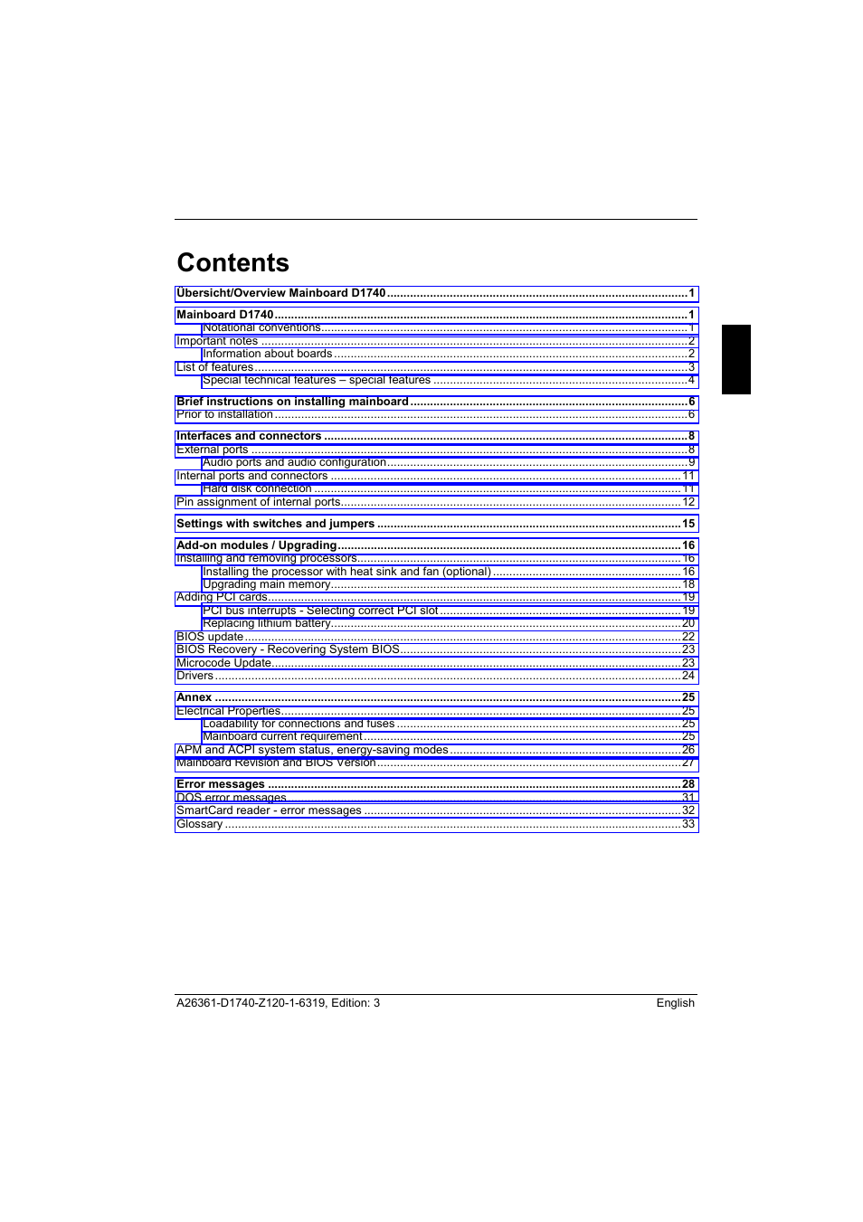 FUJITSU answers^2 D1740 User Manual | Page 9 / 43