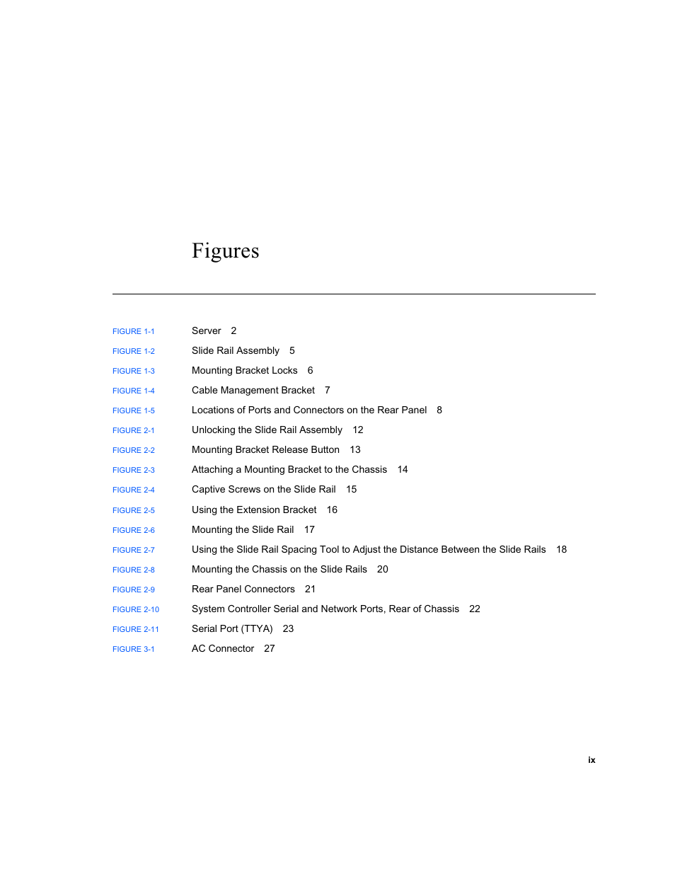 Figures | FUJITSU T1000 User Manual | Page 11 / 84