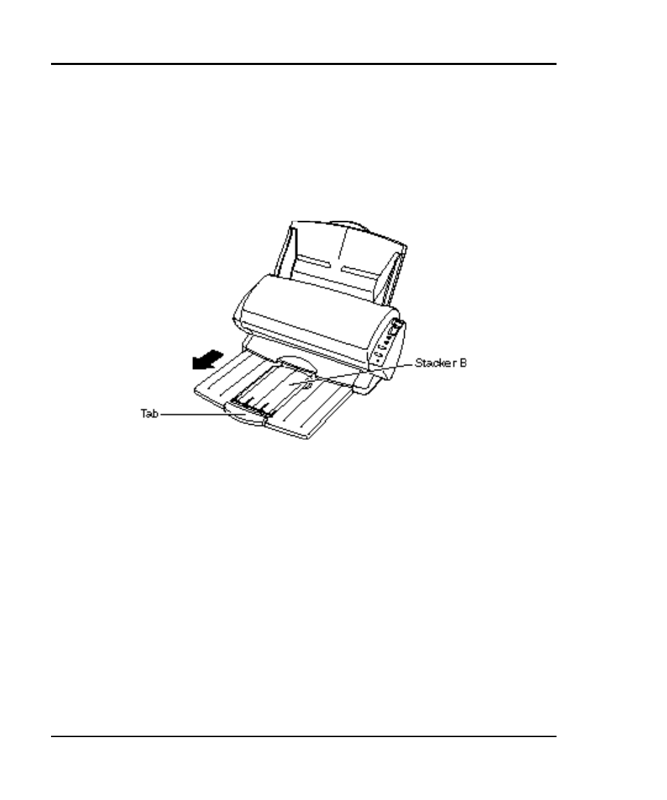 4 setting up the stacker and document support | FUJITSU C150-E140-03EN User Manual | Page 35 / 63