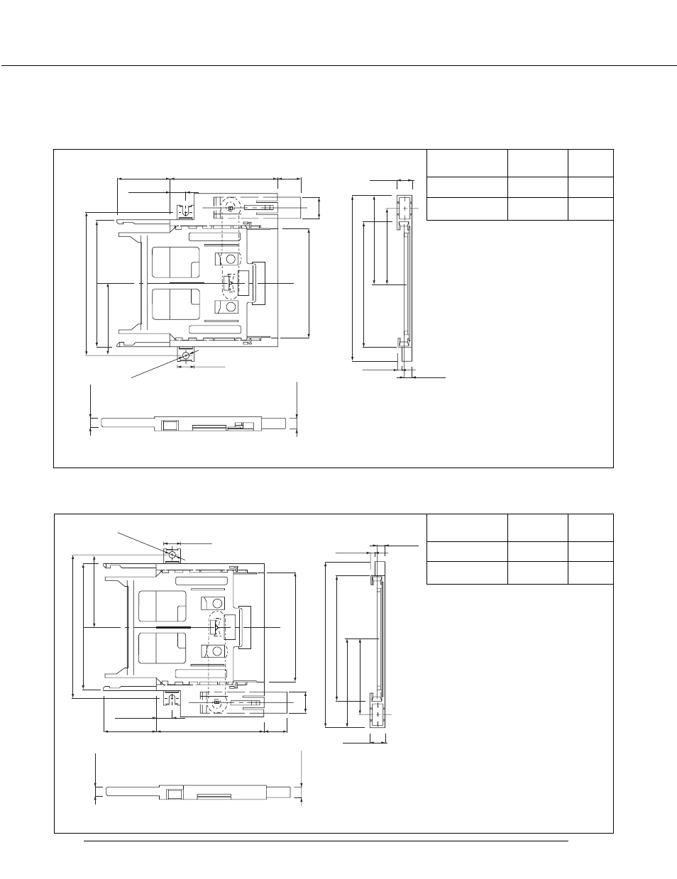 560h series connector conforming to ver. 4 | FUJITSU 560H User Manual | Page 17 / 21