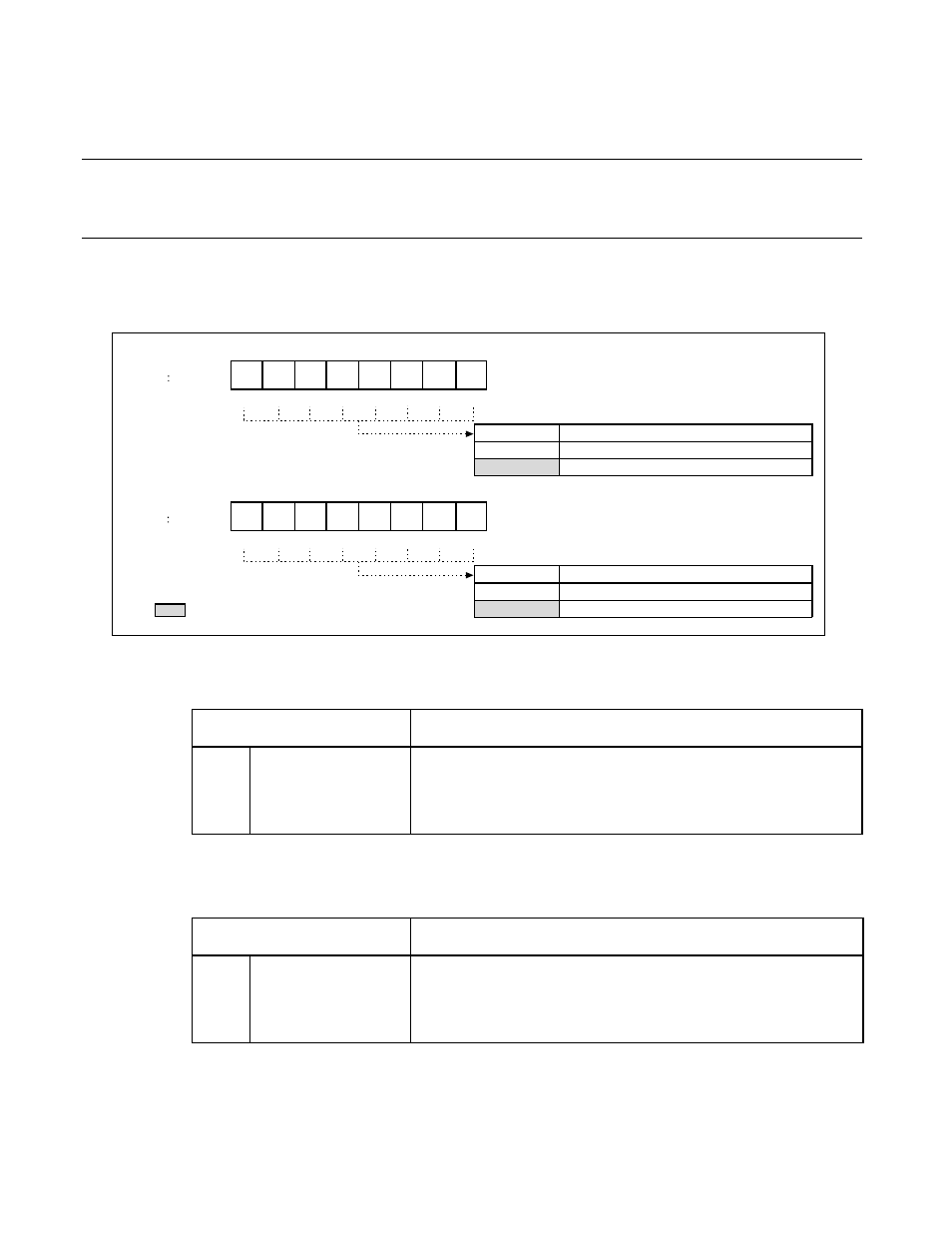 5 analog input enable register (ader5, ader6), Analog input enable register (ader5, ader6) | FUJITSU F2MCTM-16LX User Manual | Page 372 / 682