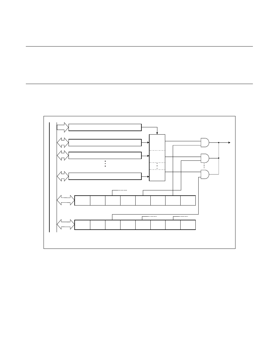 Block diagram of address match detection function | FUJITSU F2MCTM-16LX User Manual | Page 523 / 682