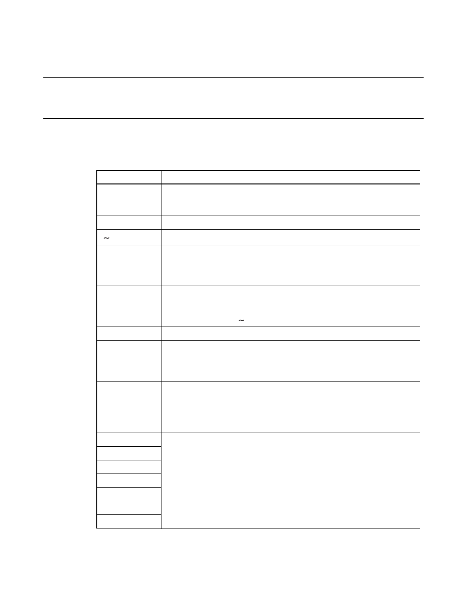 B.7 how to read the instruction list, How to read the instruction list, Ee "b.7 how to read the instruction list | FUJITSU F2MCTM-16LX User Manual | Page 613 / 682