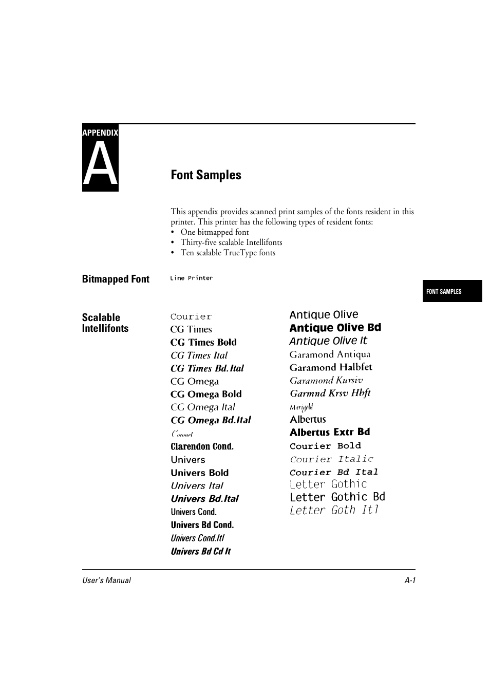 Appendix a | FUJITSU 10 ppm User Manual | Page 126 / 146