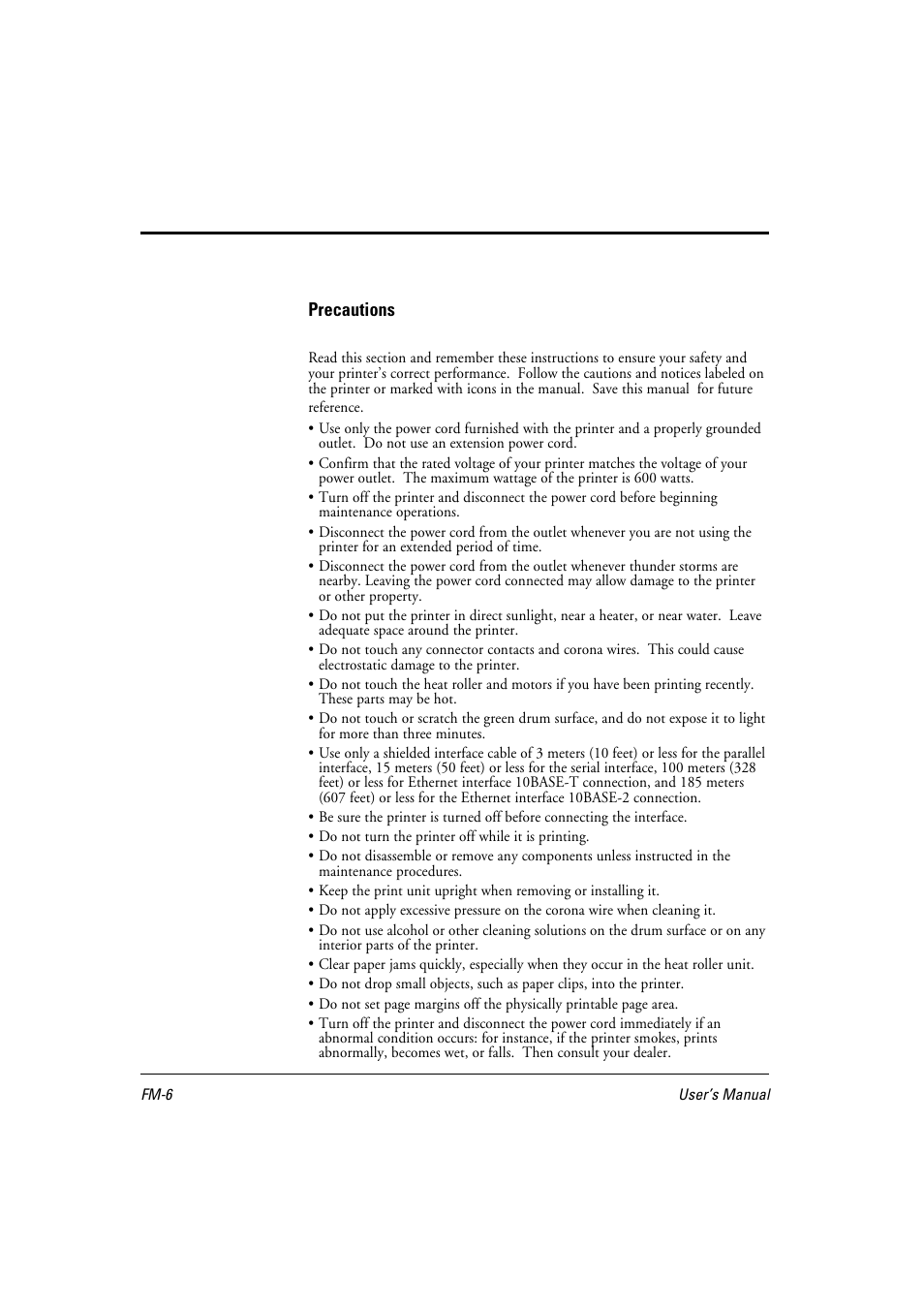 FUJITSU 10 ppm User Manual | Page 7 / 146