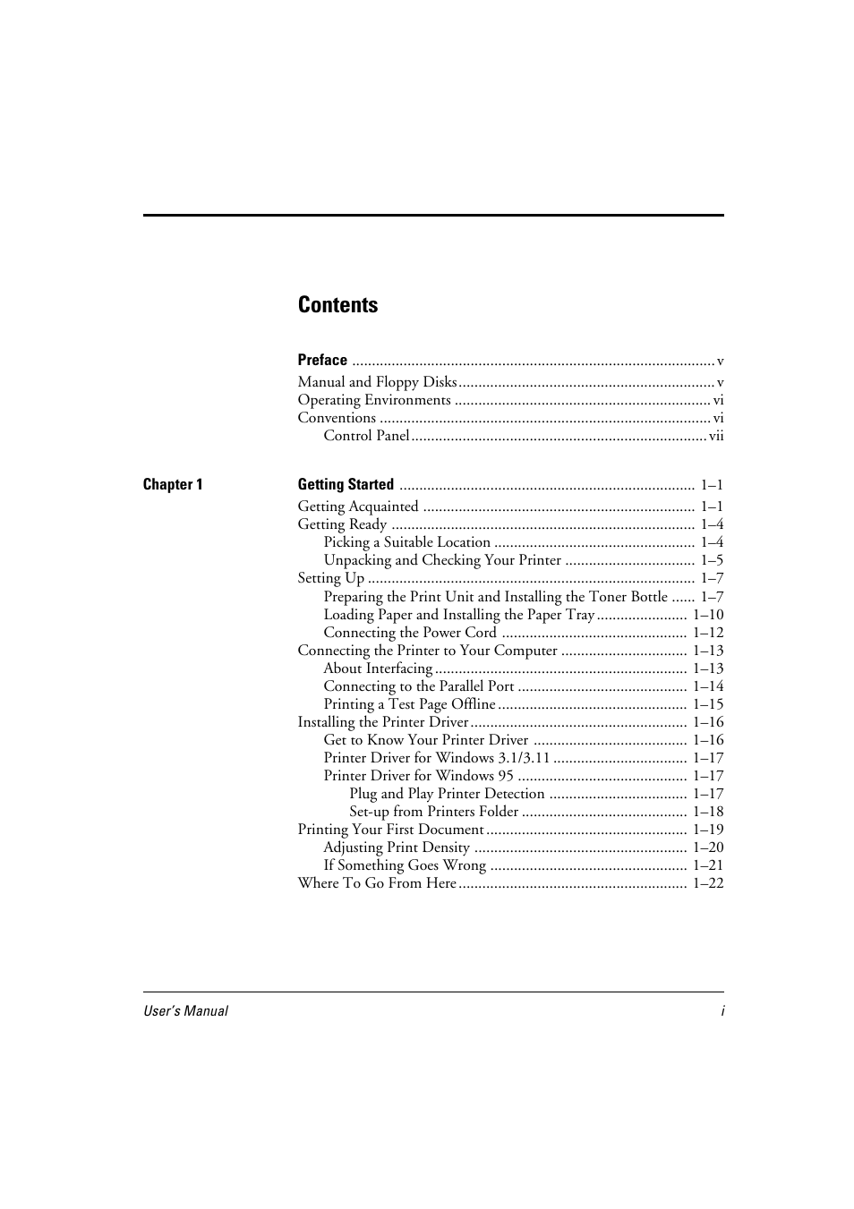 FUJITSU 10 ppm User Manual | Page 8 / 146