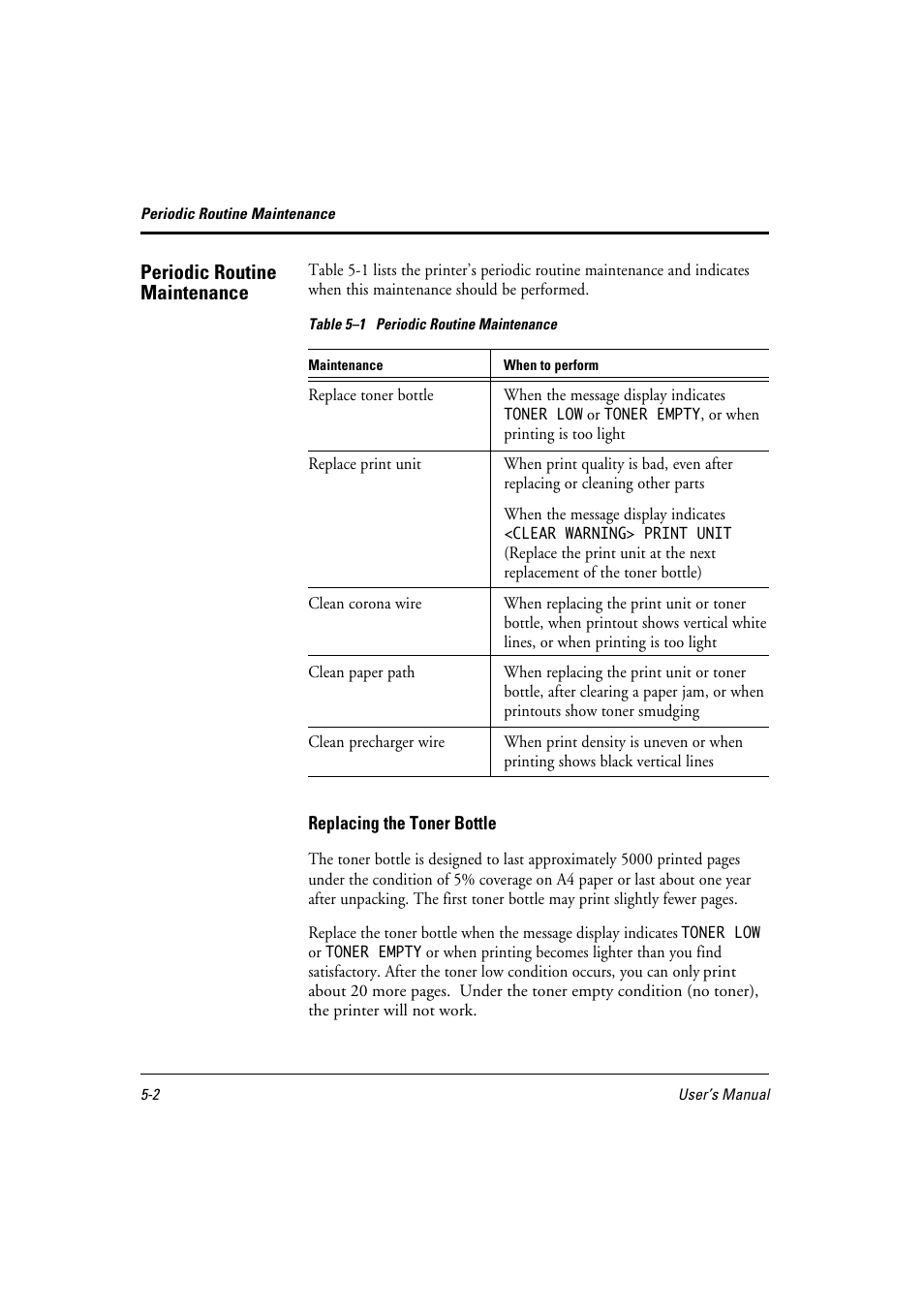 FUJITSU 10 ppm User Manual | Page 95 / 146