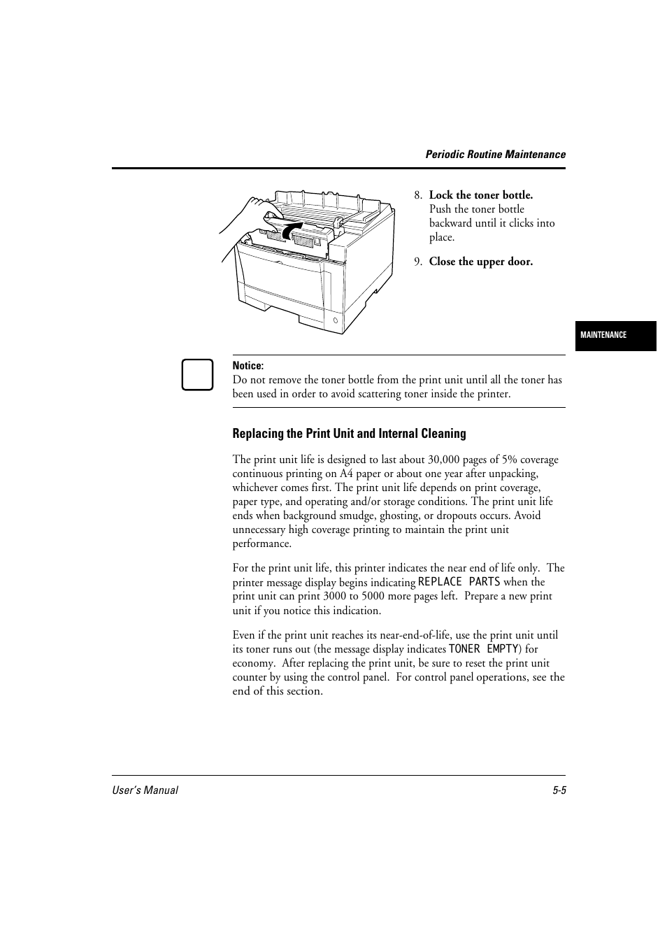 FUJITSU 10 ppm User Manual | Page 98 / 146