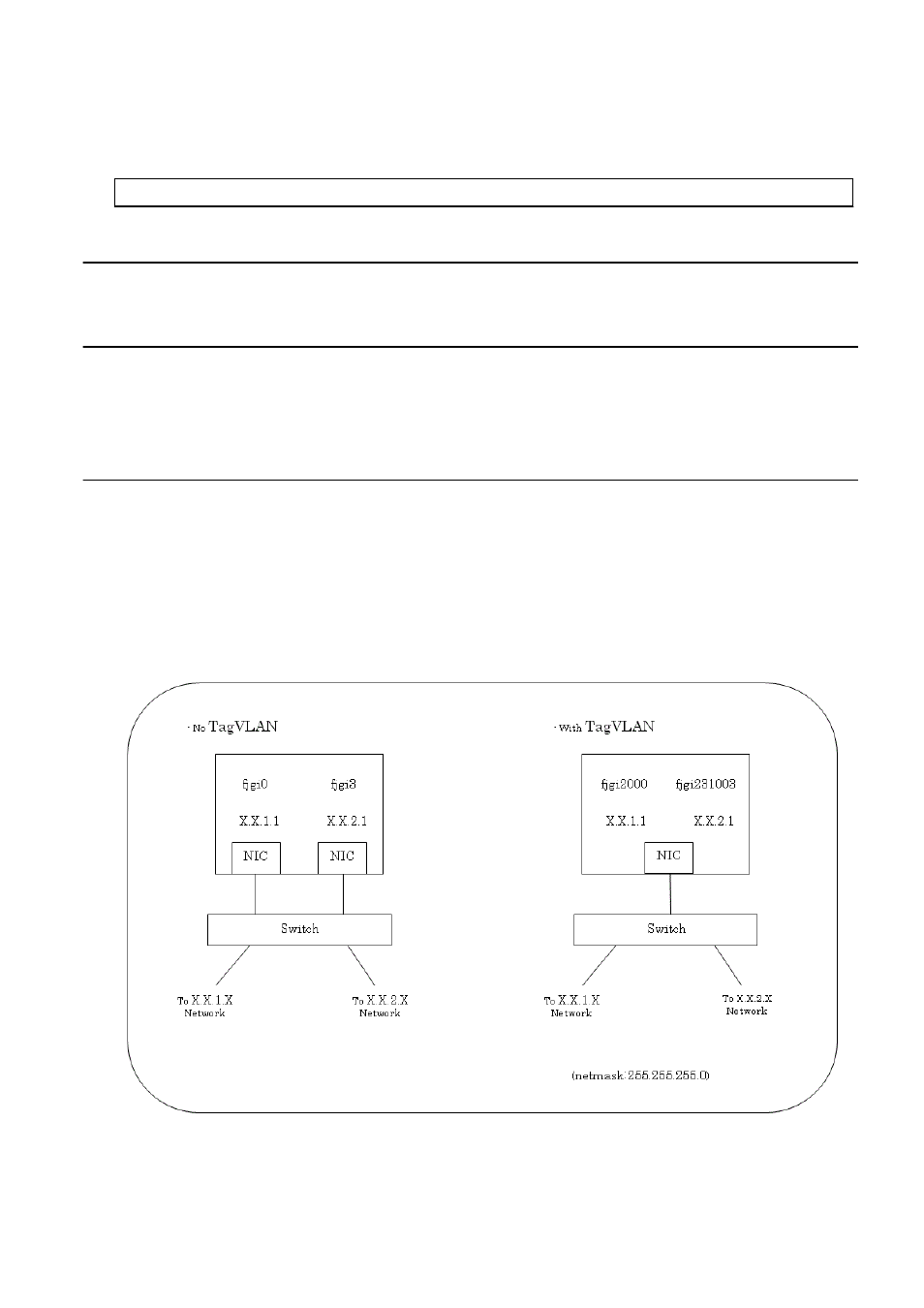 6 network installation, 7 vlan interface setup, 1 ieee 802.1q tagvlan | FUJITSU PCI Gigabit Ethernet 4.1 Update 2/ 5.0 for Oracle Solaris C120-E276-11ENZ0(A) User Manual | Page 43 / 93
