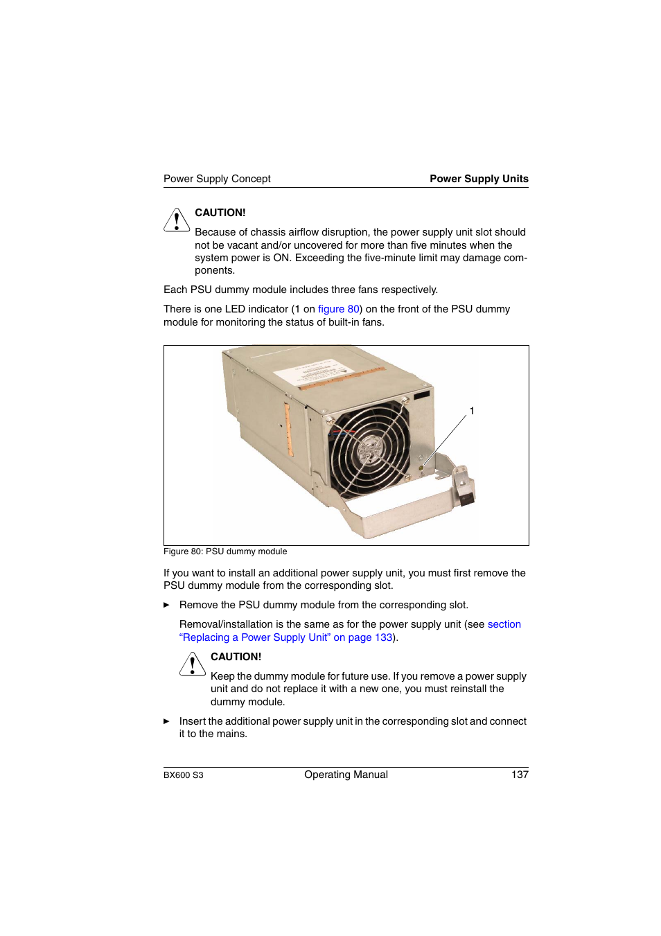 Figure 80 | FUJITSU PRIMERGY BX600 S3 User Manual | Page 137 / 164