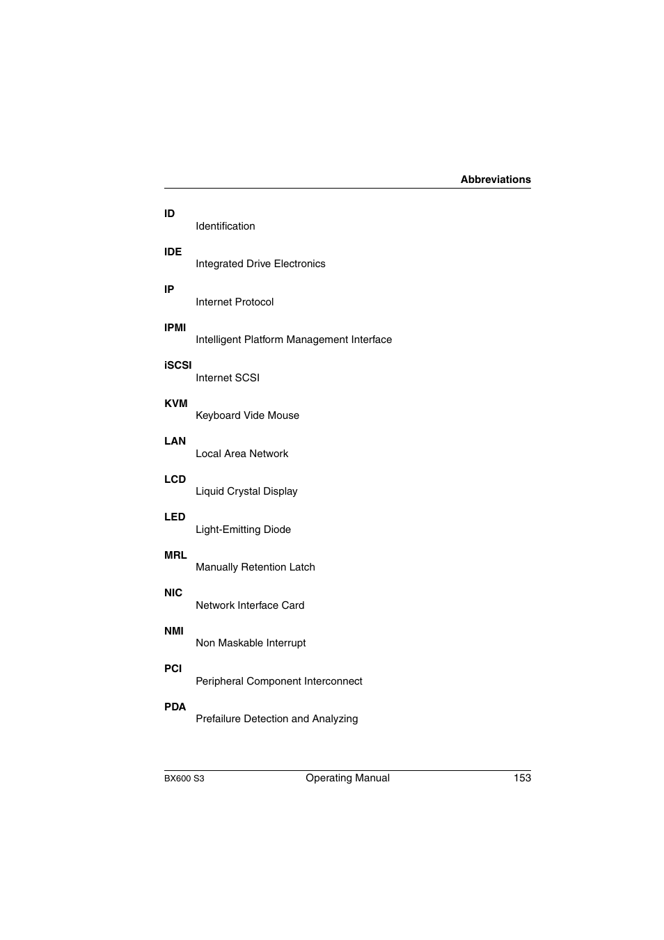 FUJITSU PRIMERGY BX600 S3 User Manual | Page 153 / 164