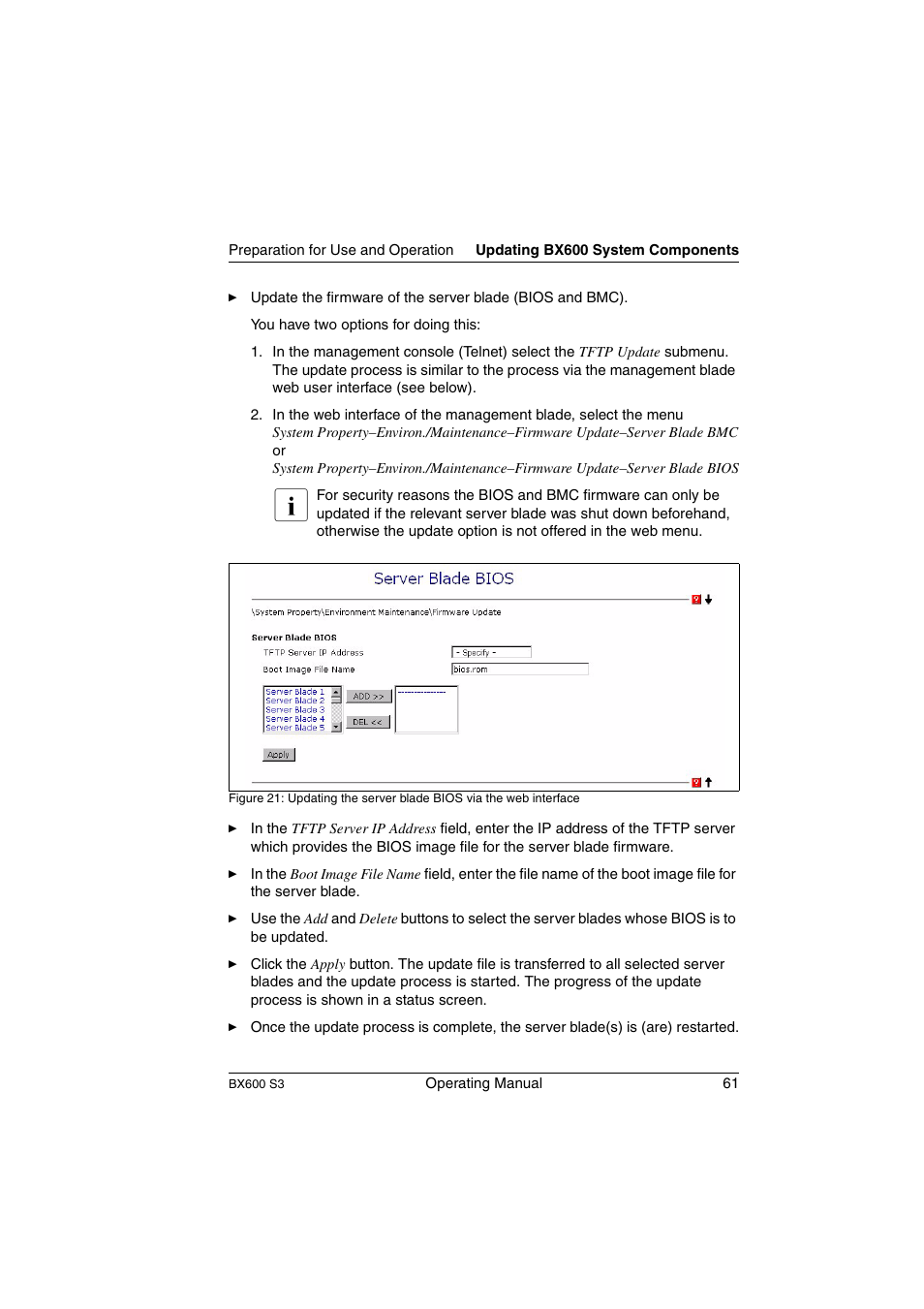 FUJITSU PRIMERGY BX600 S3 User Manual | Page 61 / 164