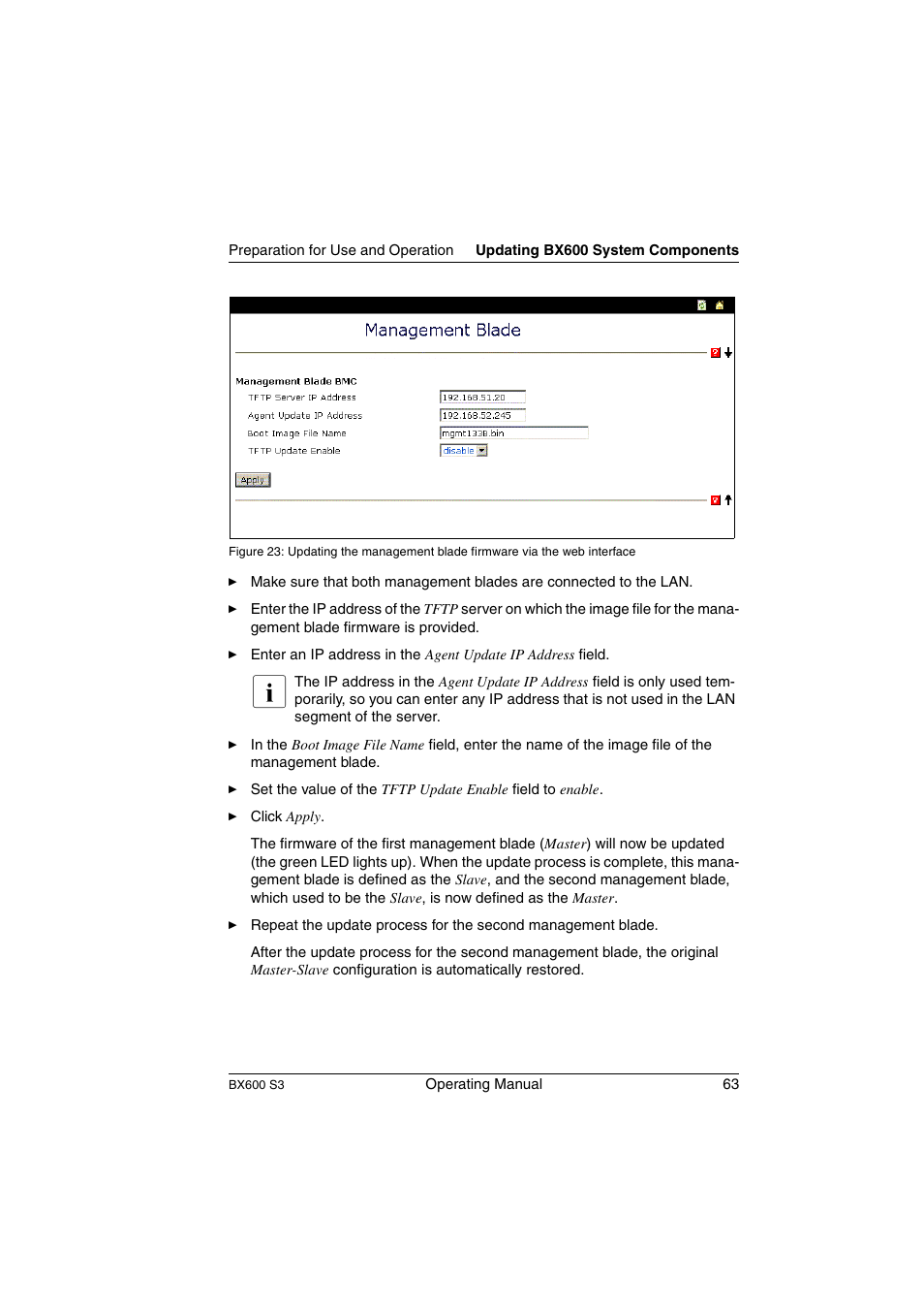 FUJITSU PRIMERGY BX600 S3 User Manual | Page 63 / 164