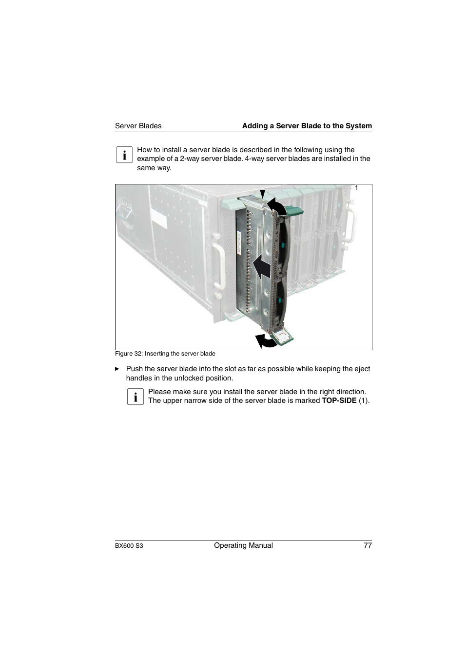 FUJITSU PRIMERGY BX600 S3 User Manual | Page 77 / 164