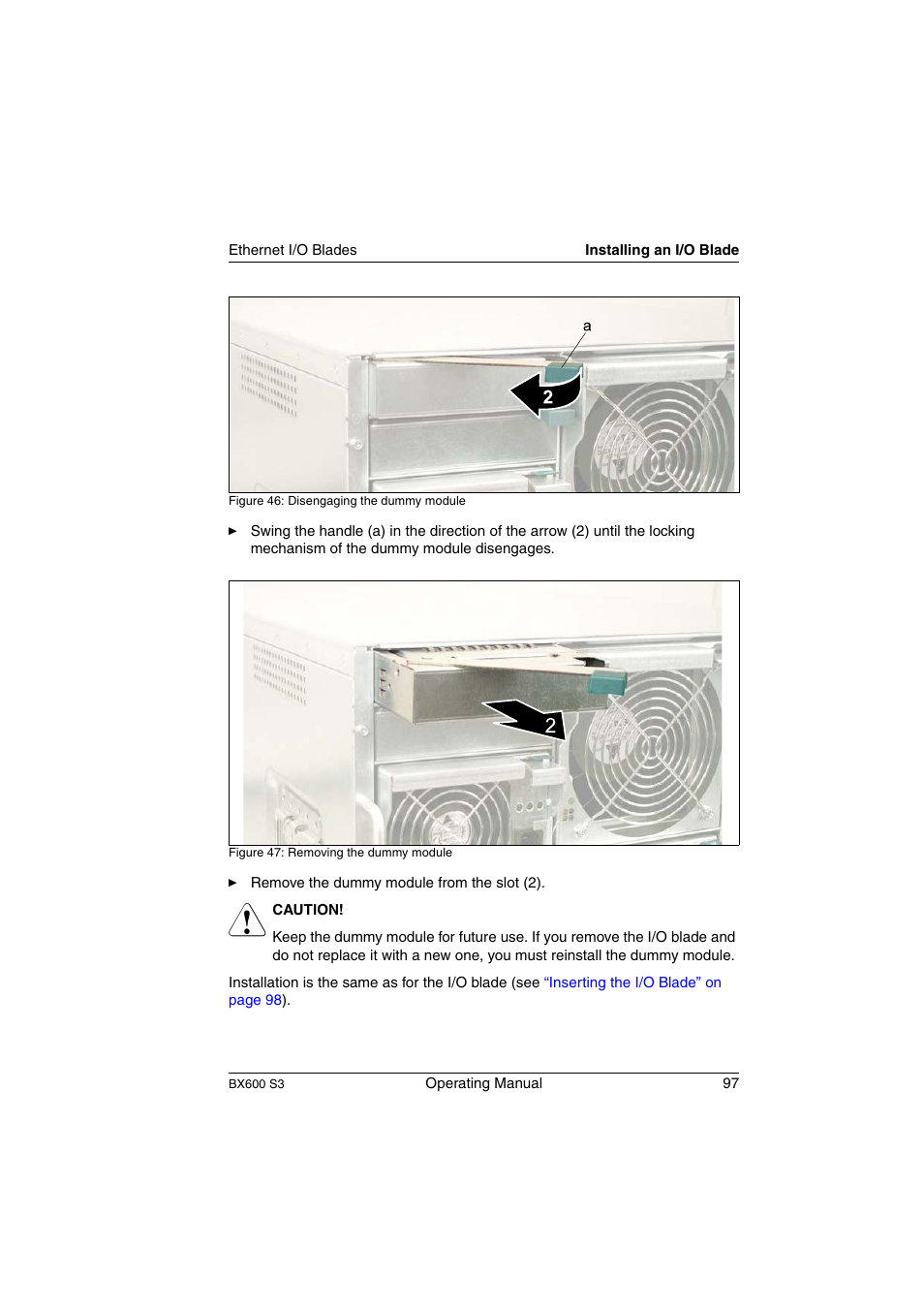 FUJITSU PRIMERGY BX600 S3 User Manual | Page 97 / 164