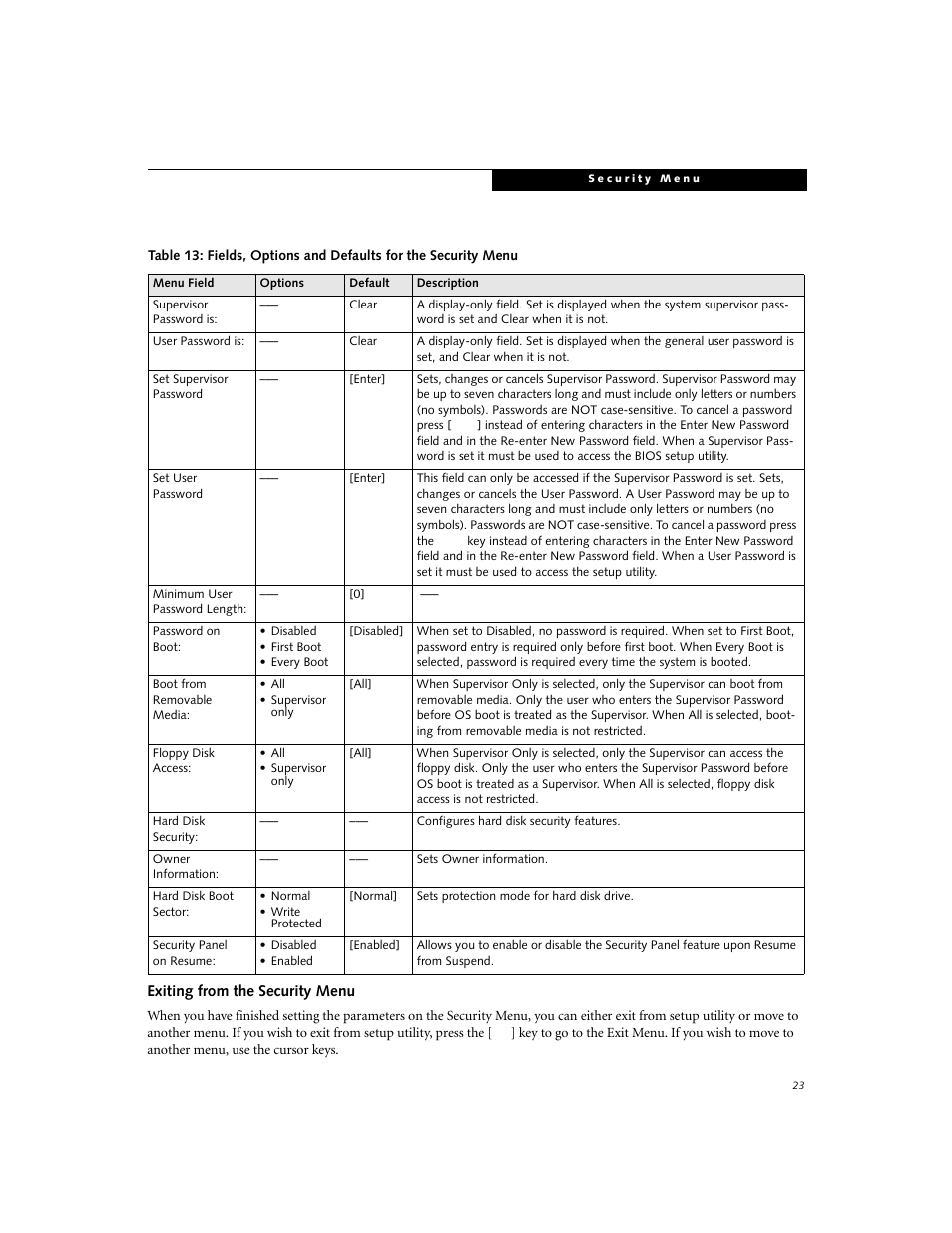 FUJITSU B2620 User Manual | Page 23 / 34