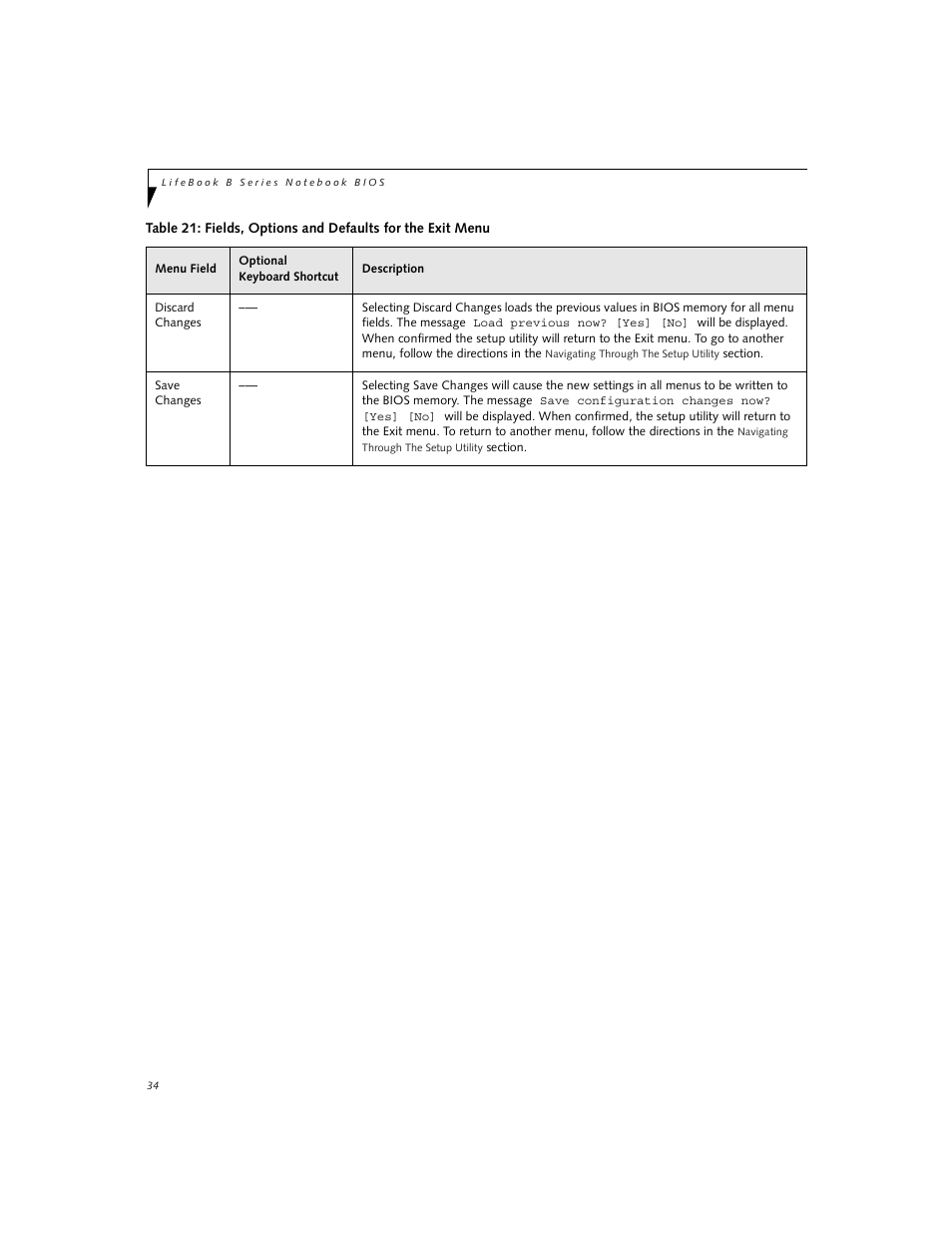 FUJITSU B2620 User Manual | Page 34 / 34