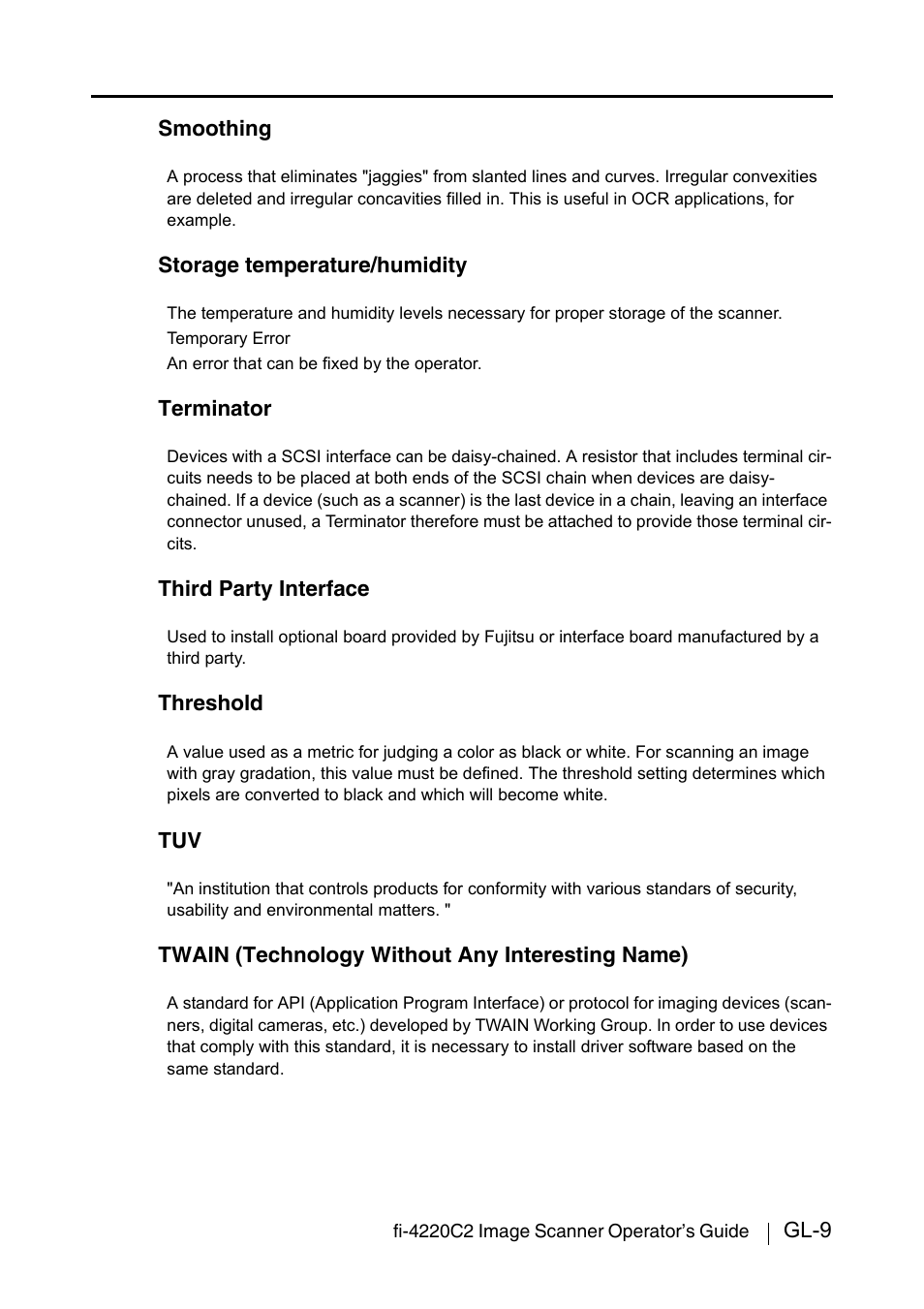 FUJITSU fi-4220C2 User Manual | Page 135 / 141