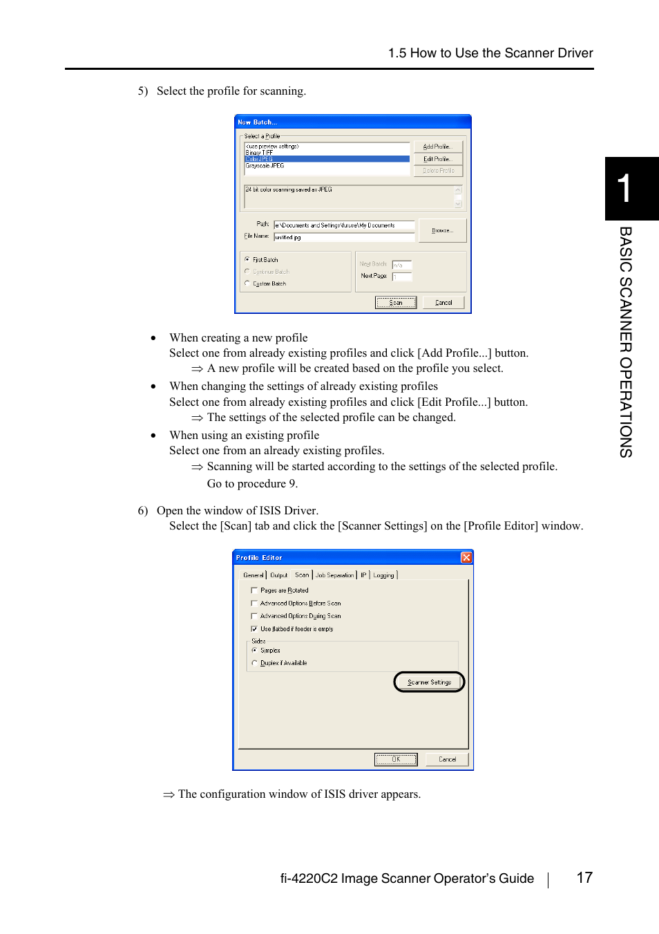 FUJITSU fi-4220C2 User Manual | Page 33 / 141