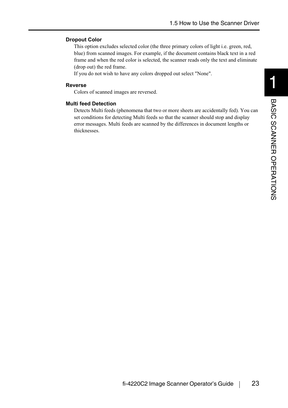 FUJITSU fi-4220C2 User Manual | Page 39 / 141